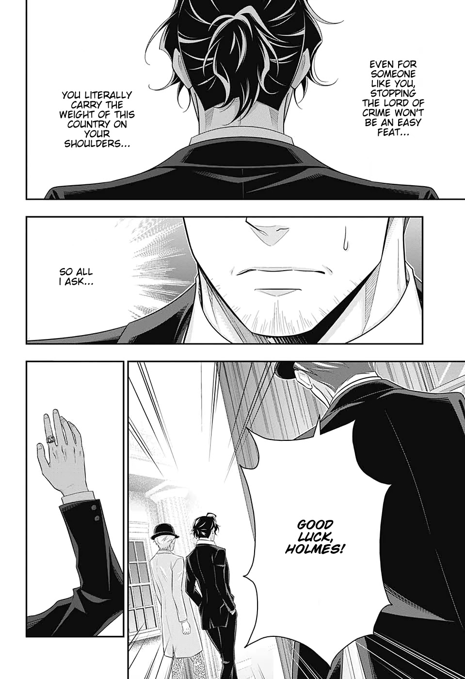 Yukoku no Moriarty Chapter 52 page 10 - Chapter 52: The Final Problem Act 5