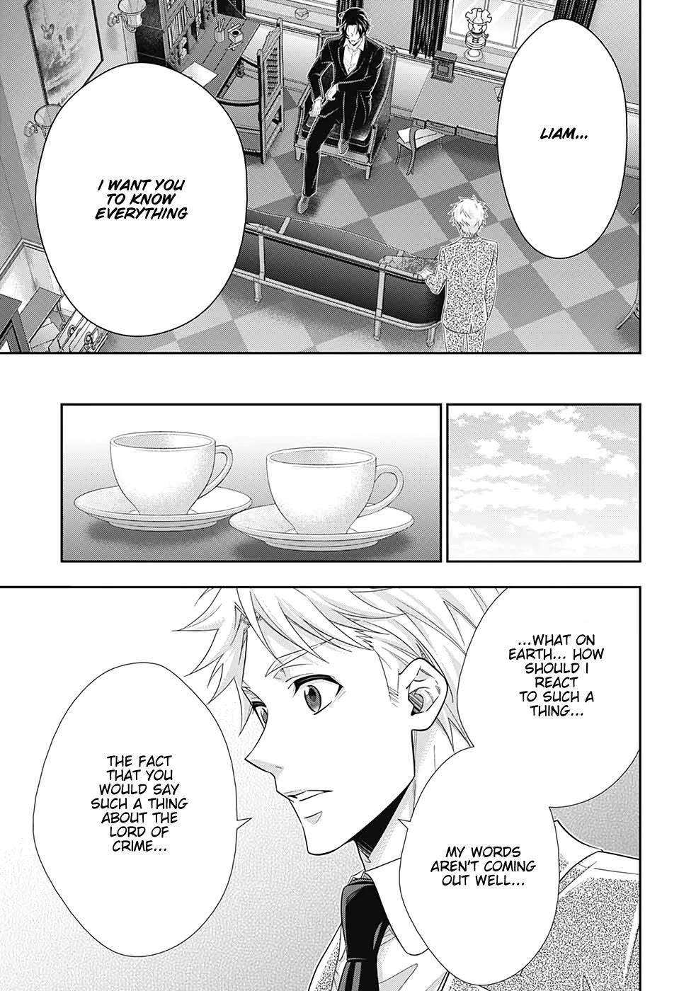 Yukoku no Moriarty Chapter 52 page 13 - Chapter 52: The Final Problem Act 5