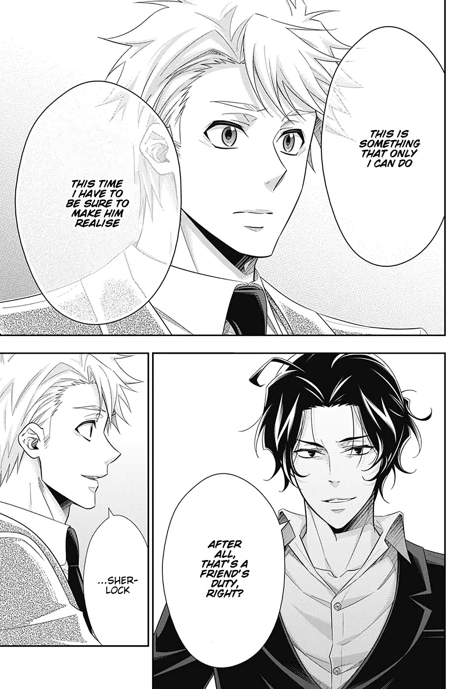 Yukoku no Moriarty Chapter 52 page 17 - Chapter 52: The Final Problem Act 5