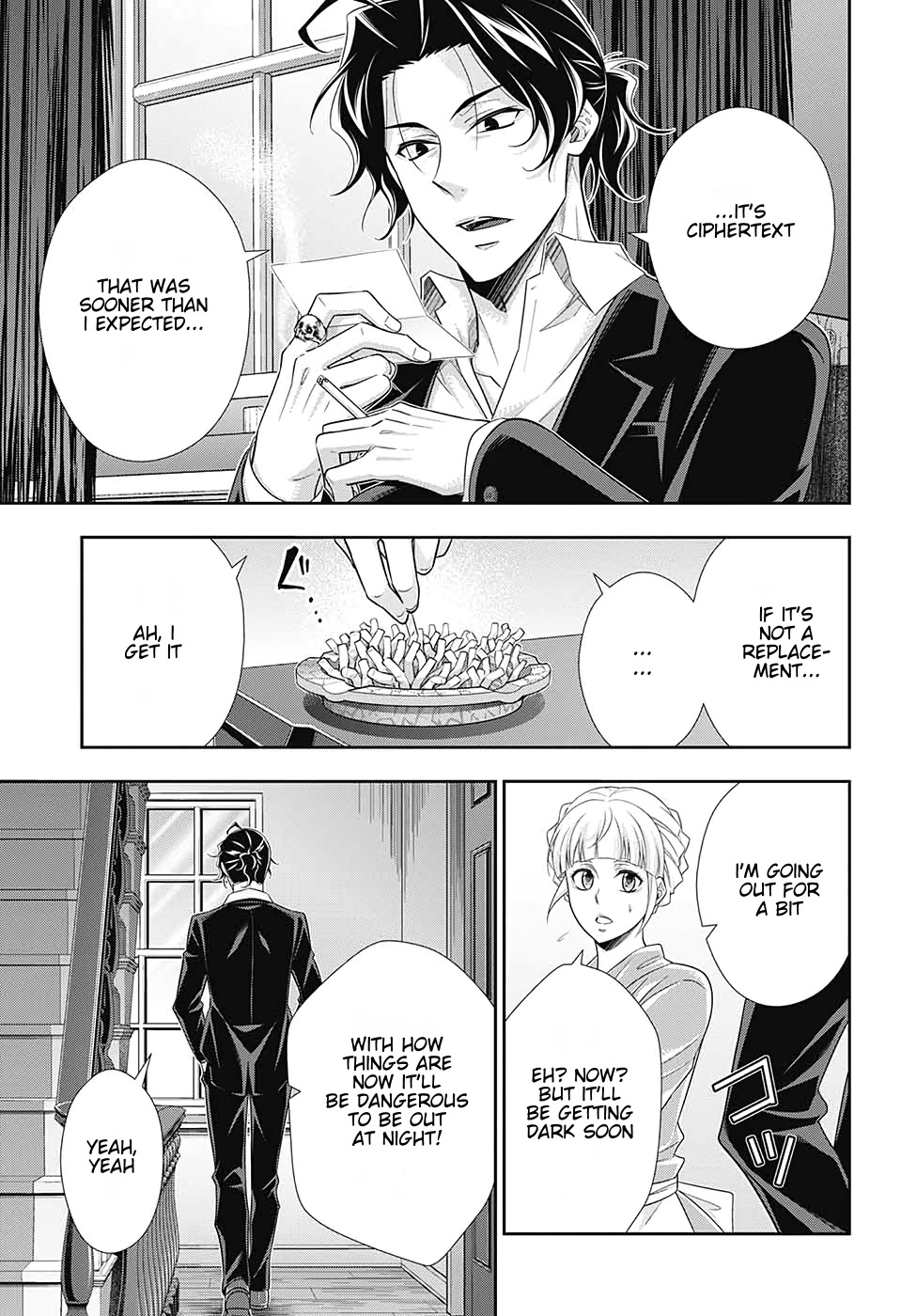 Yukoku no Moriarty Chapter 52 page 23 - Chapter 52: The Final Problem Act 5
