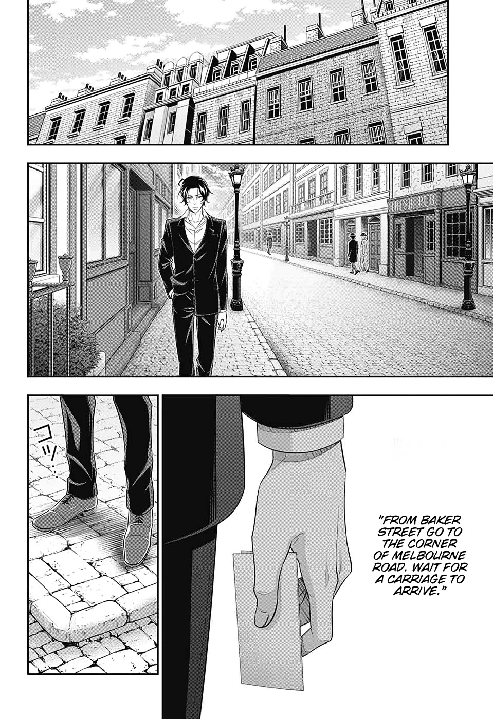 Yukoku no Moriarty Chapter 52 page 24 - Chapter 52: The Final Problem Act 5