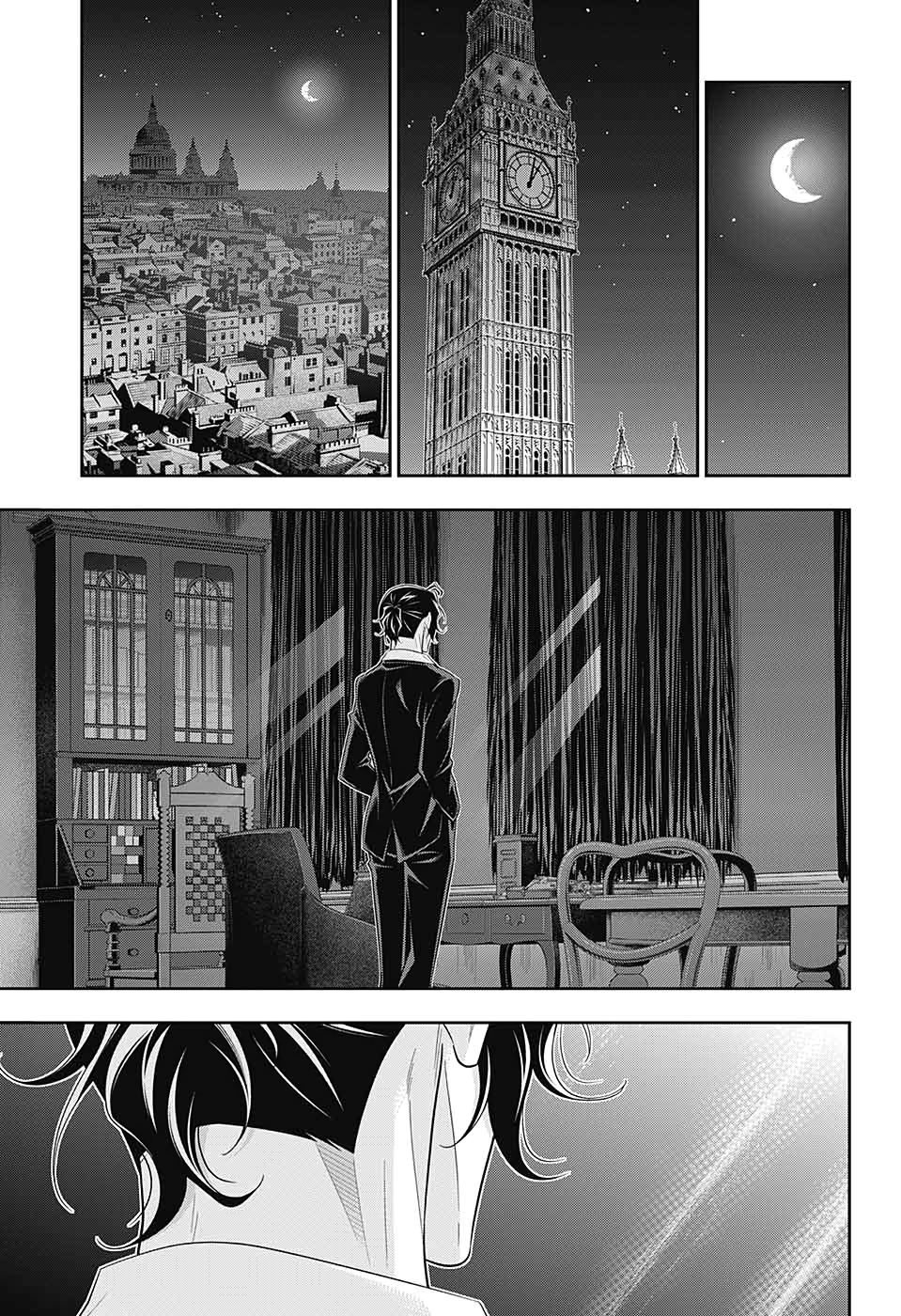 Yukoku no Moriarty Chapter 52 page 39 - Chapter 52: The Final Problem Act 5
