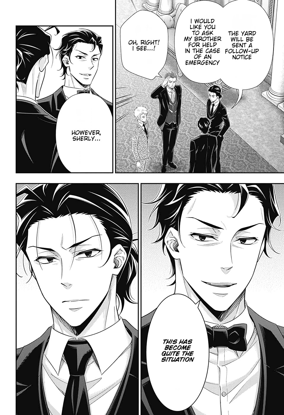 Yukoku no Moriarty Chapter 52 page 4 - Chapter 52: The Final Problem Act 5