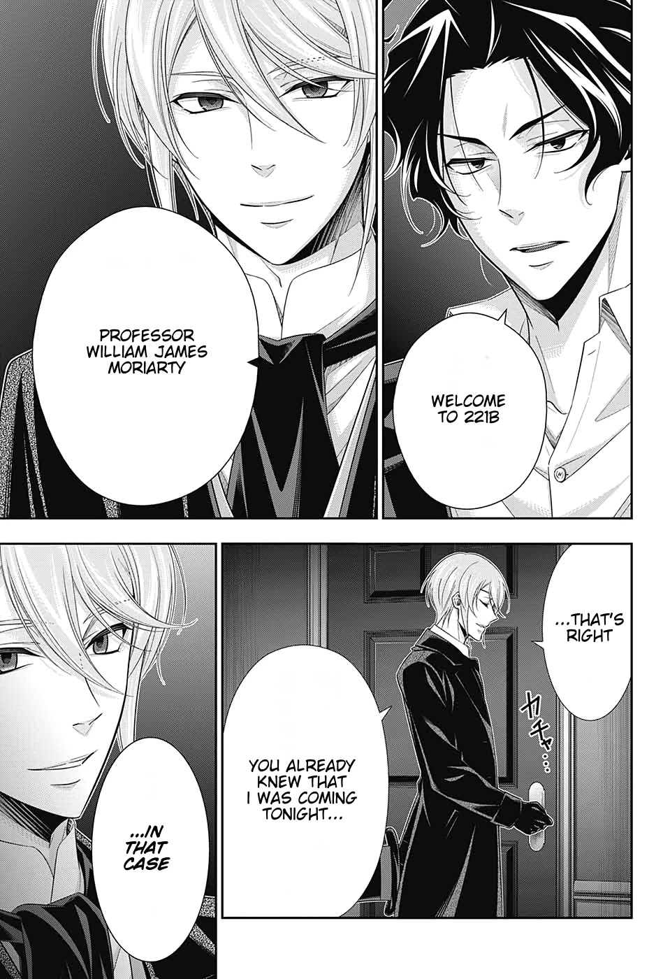 Yukoku no Moriarty Chapter 52 page 43 - Chapter 52: The Final Problem Act 5