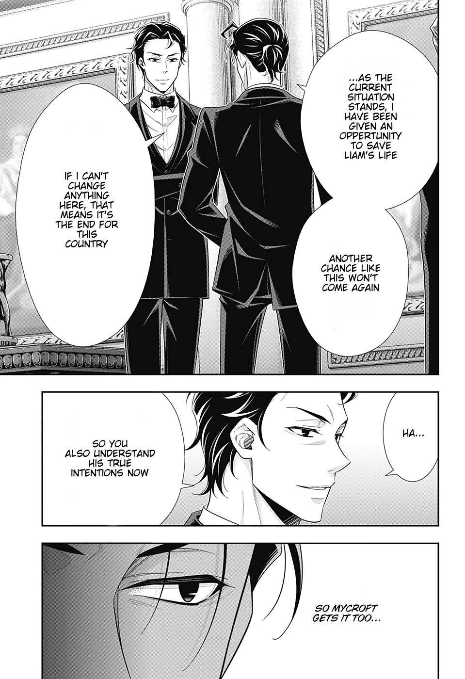 Yukoku no Moriarty Chapter 52 page 5 - Chapter 52: The Final Problem Act 5