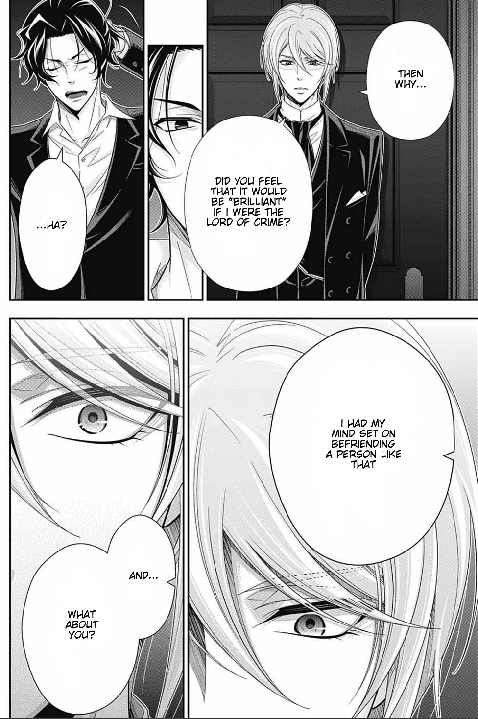 Yukoku no Moriarty Chapter 53 page 14 - Chapter 53: The Final Problem Act 6