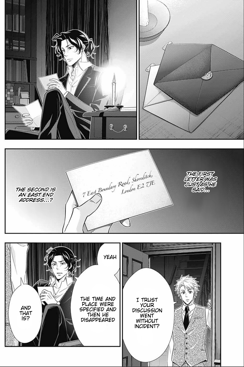 Yukoku no Moriarty Chapter 53 page 18 - Chapter 53: The Final Problem Act 6