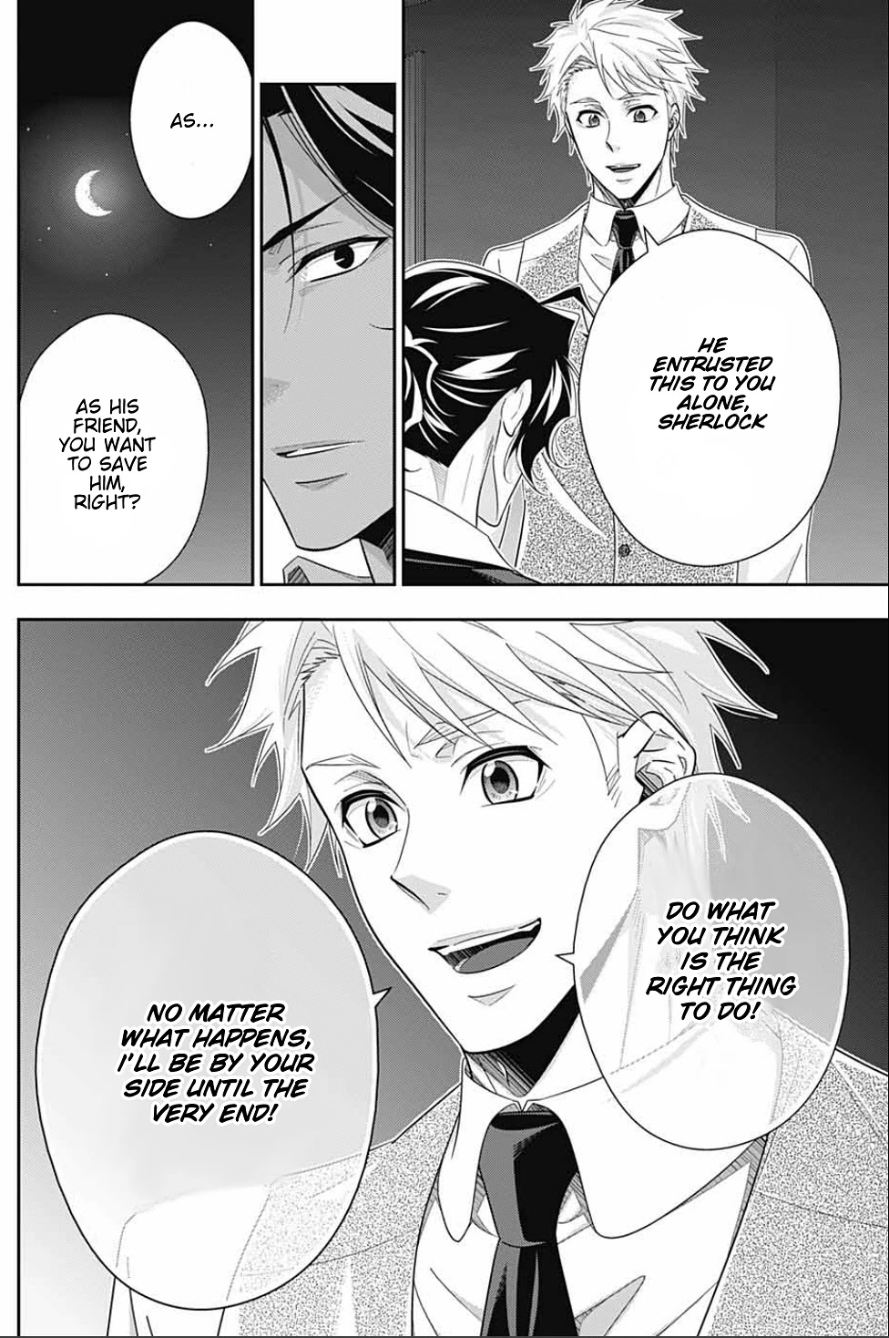 Yukoku no Moriarty Chapter 53 page 20 - Chapter 53: The Final Problem Act 6