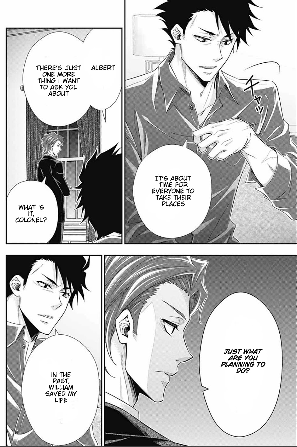 Yukoku no Moriarty Chapter 53 page 22 - Chapter 53: The Final Problem Act 6