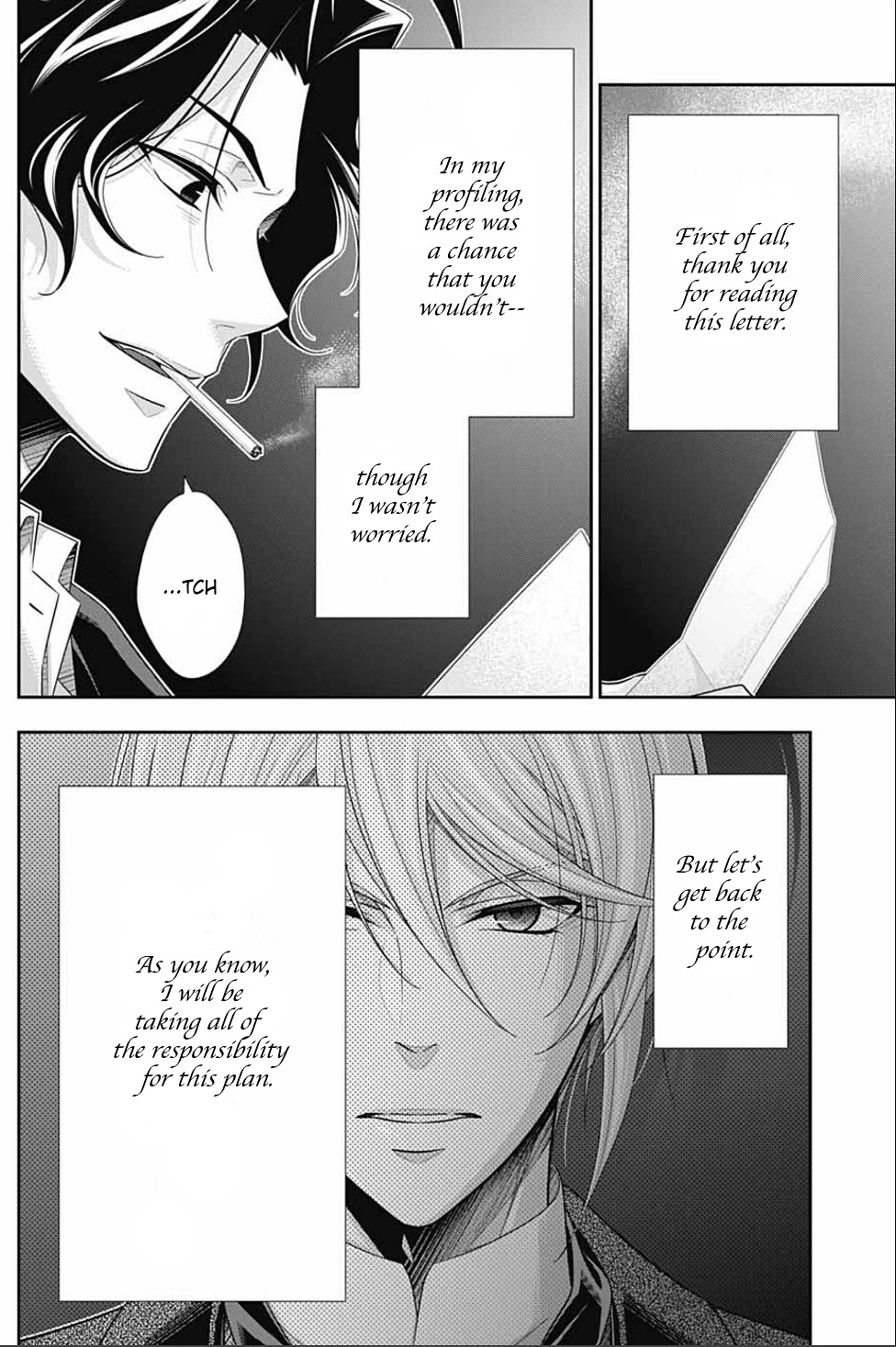 Yukoku no Moriarty Chapter 53 page 38 - Chapter 53: The Final Problem Act 6