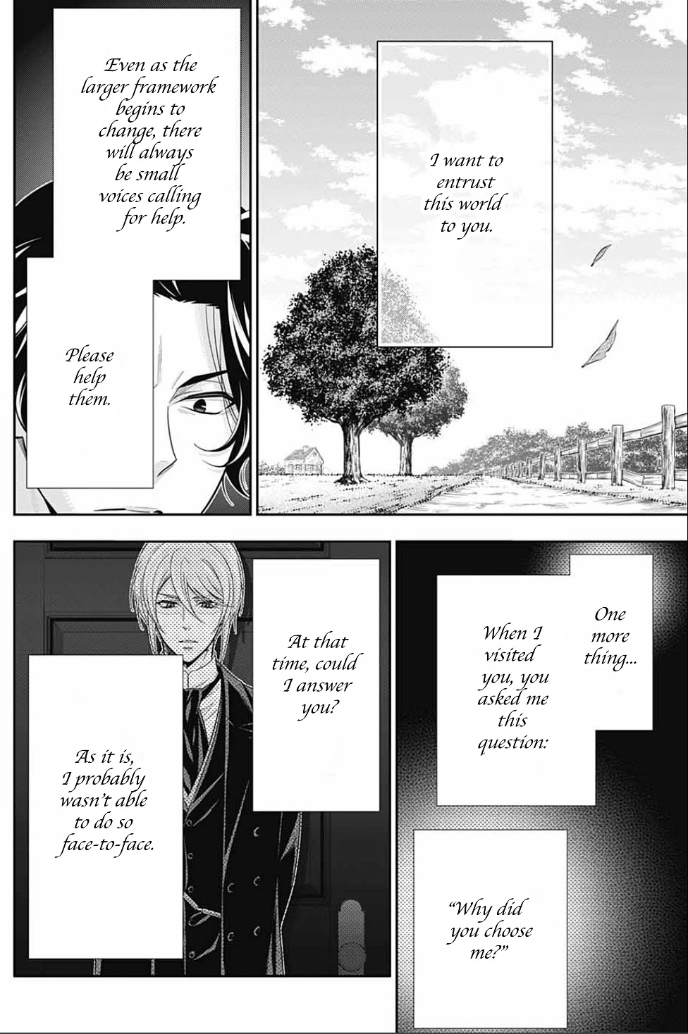 Yukoku no Moriarty Chapter 53 page 40 - Chapter 53: The Final Problem Act 6