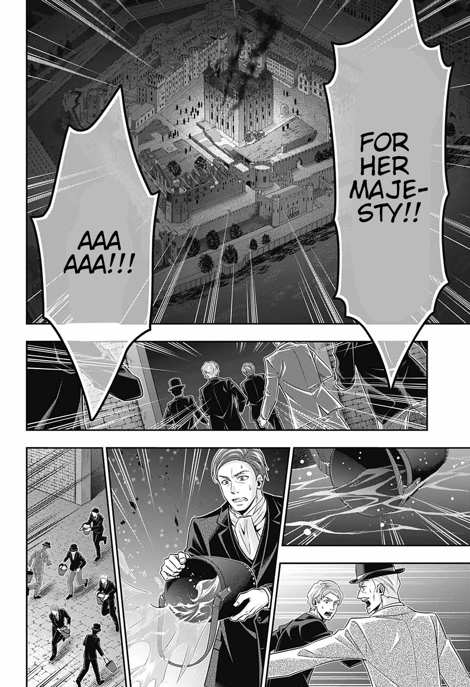Yukoku no Moriarty Chapter 54 page 12 - Chapter 54: The Final Problem Act 7
