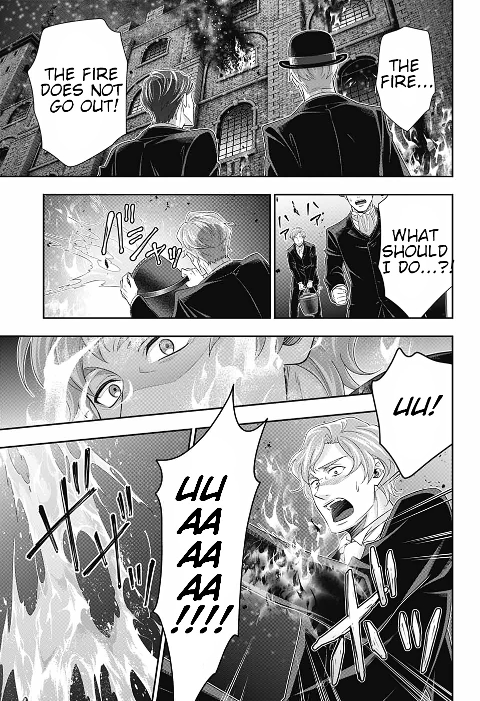 Yukoku no Moriarty Chapter 54 page 13 - Chapter 54: The Final Problem Act 7