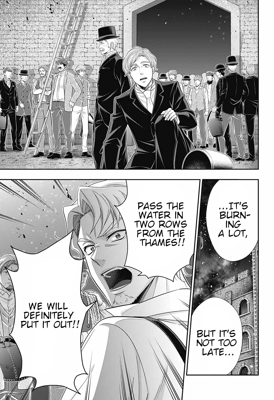 Yukoku no Moriarty Chapter 54 page 15 - Chapter 54: The Final Problem Act 7
