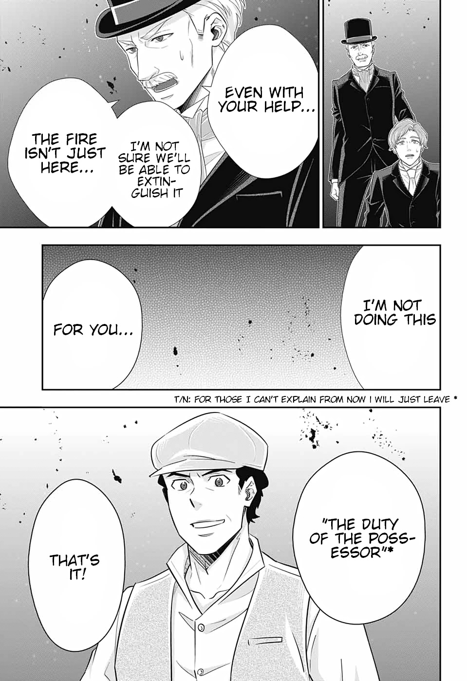 Yukoku no Moriarty Chapter 54 page 17 - Chapter 54: The Final Problem Act 7