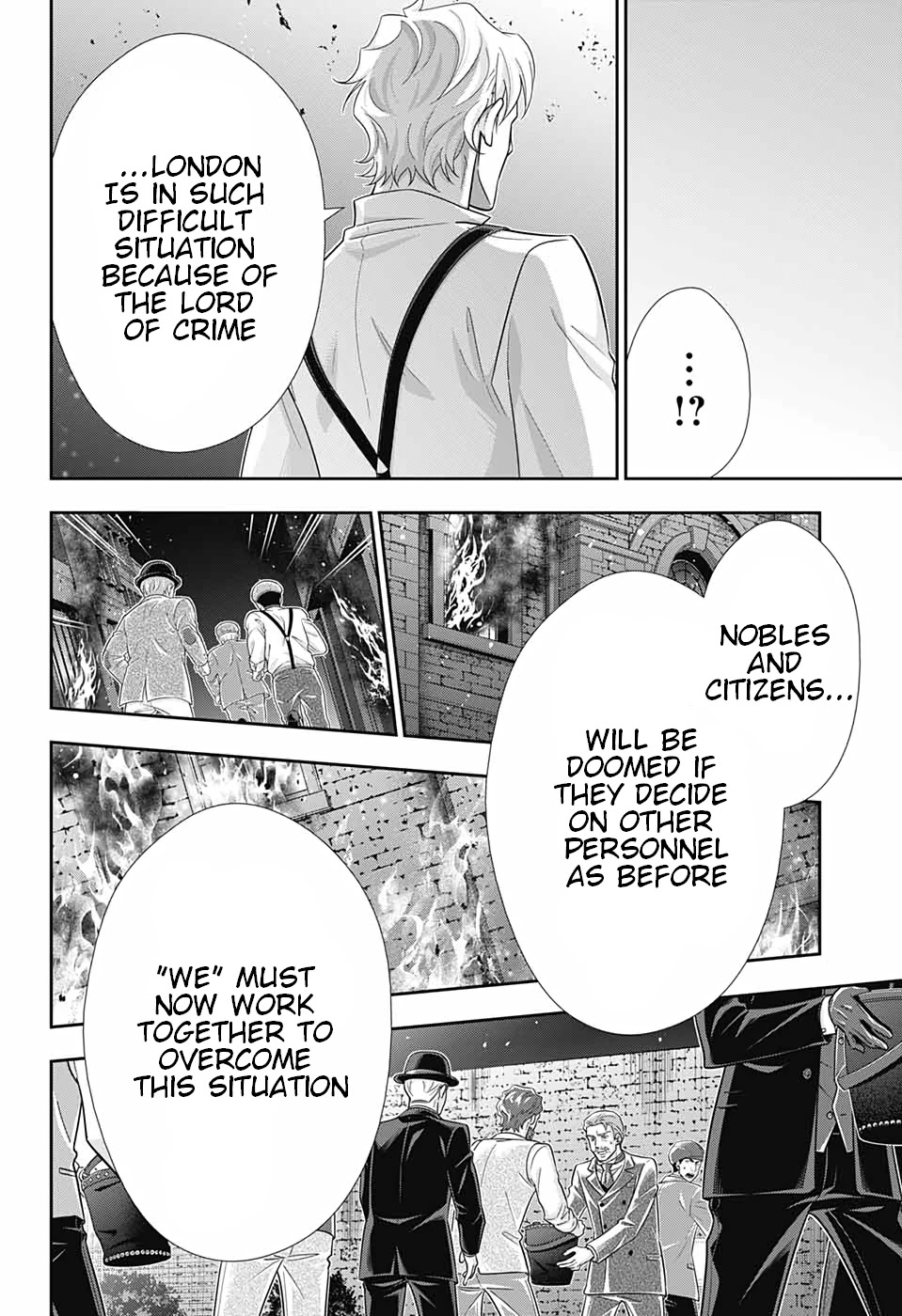 Yukoku no Moriarty Chapter 54 page 18 - Chapter 54: The Final Problem Act 7
