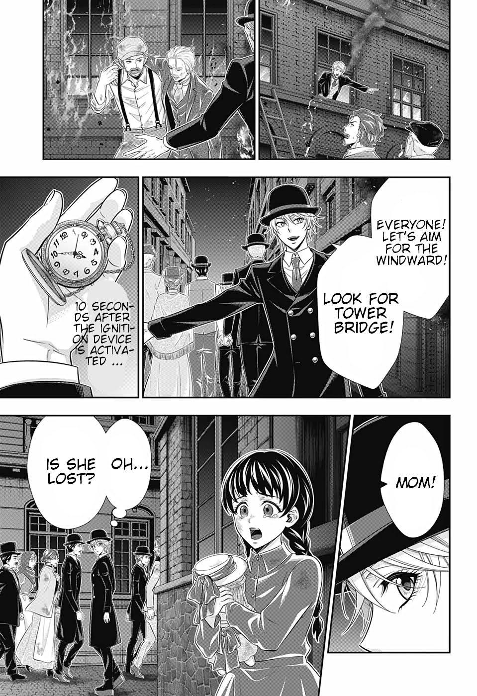 Yukoku no Moriarty Chapter 54 page 21 - Chapter 54: The Final Problem Act 7