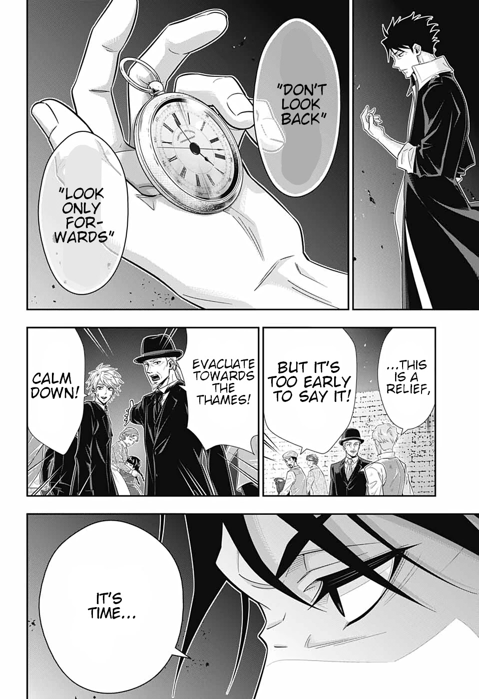 Yukoku no Moriarty Chapter 54 page 30 - Chapter 54: The Final Problem Act 7