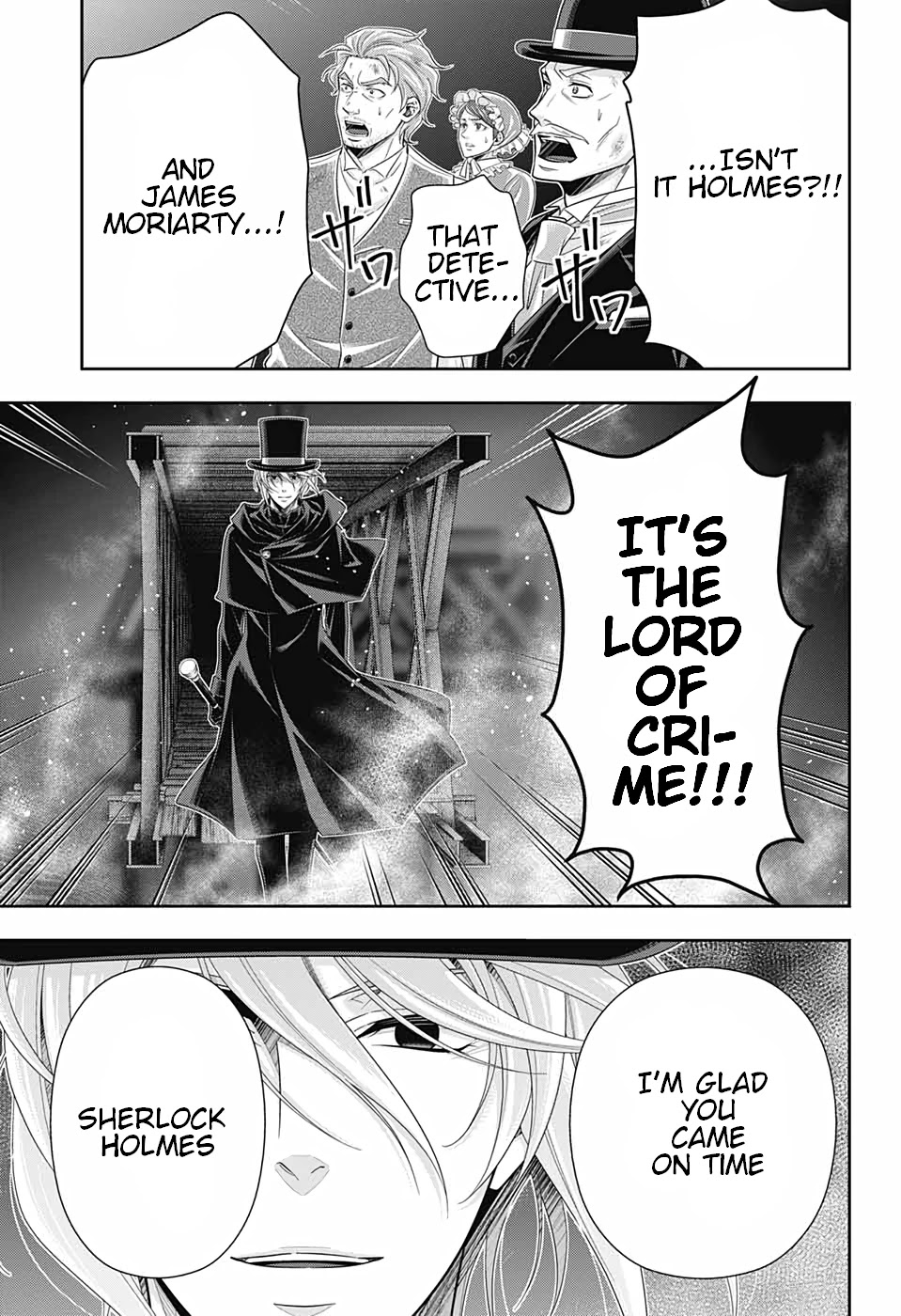 Yukoku no Moriarty Chapter 54 page 37 - Chapter 54: The Final Problem Act 7