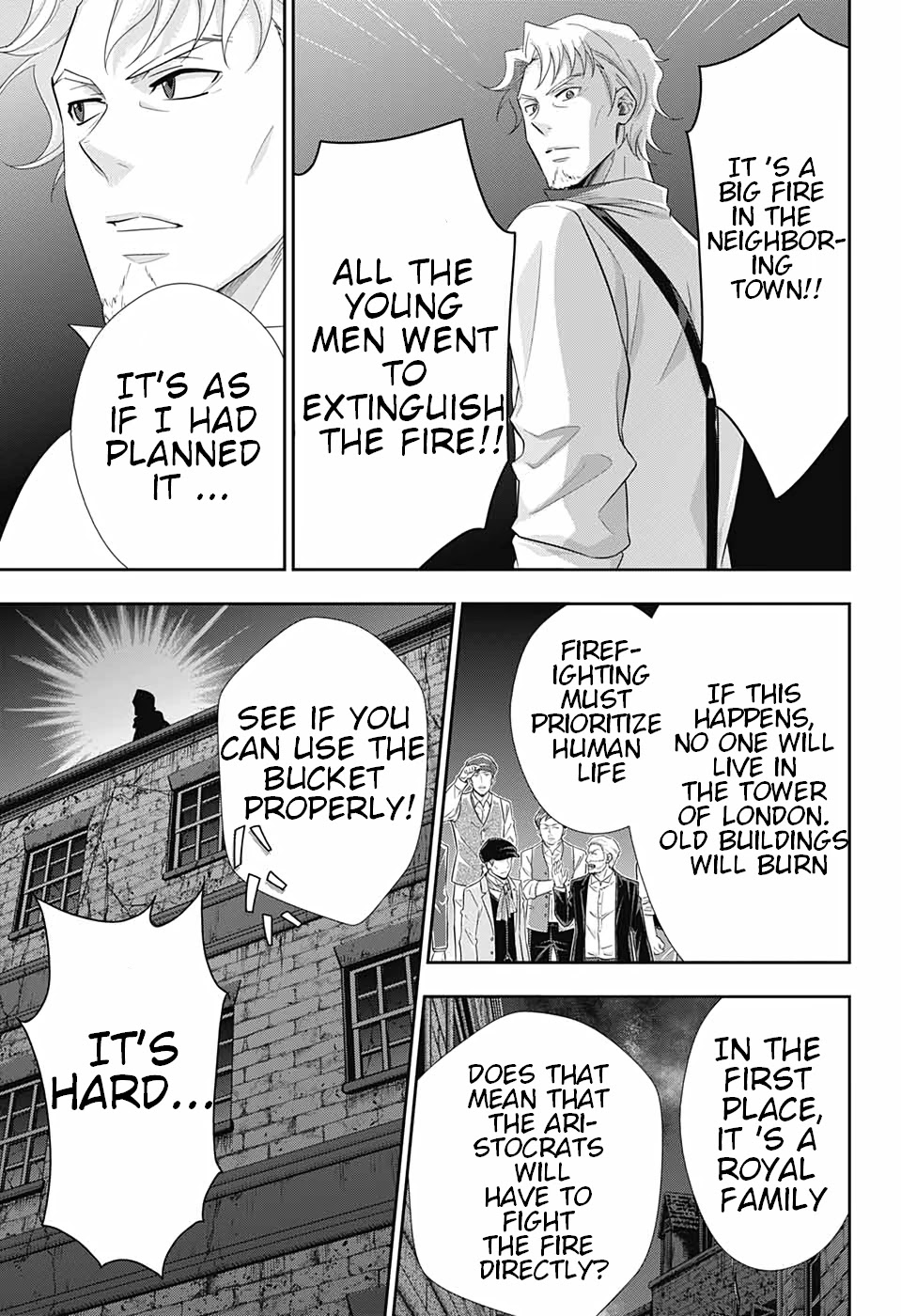 Yukoku no Moriarty Chapter 54 page 5 - Chapter 54: The Final Problem Act 7