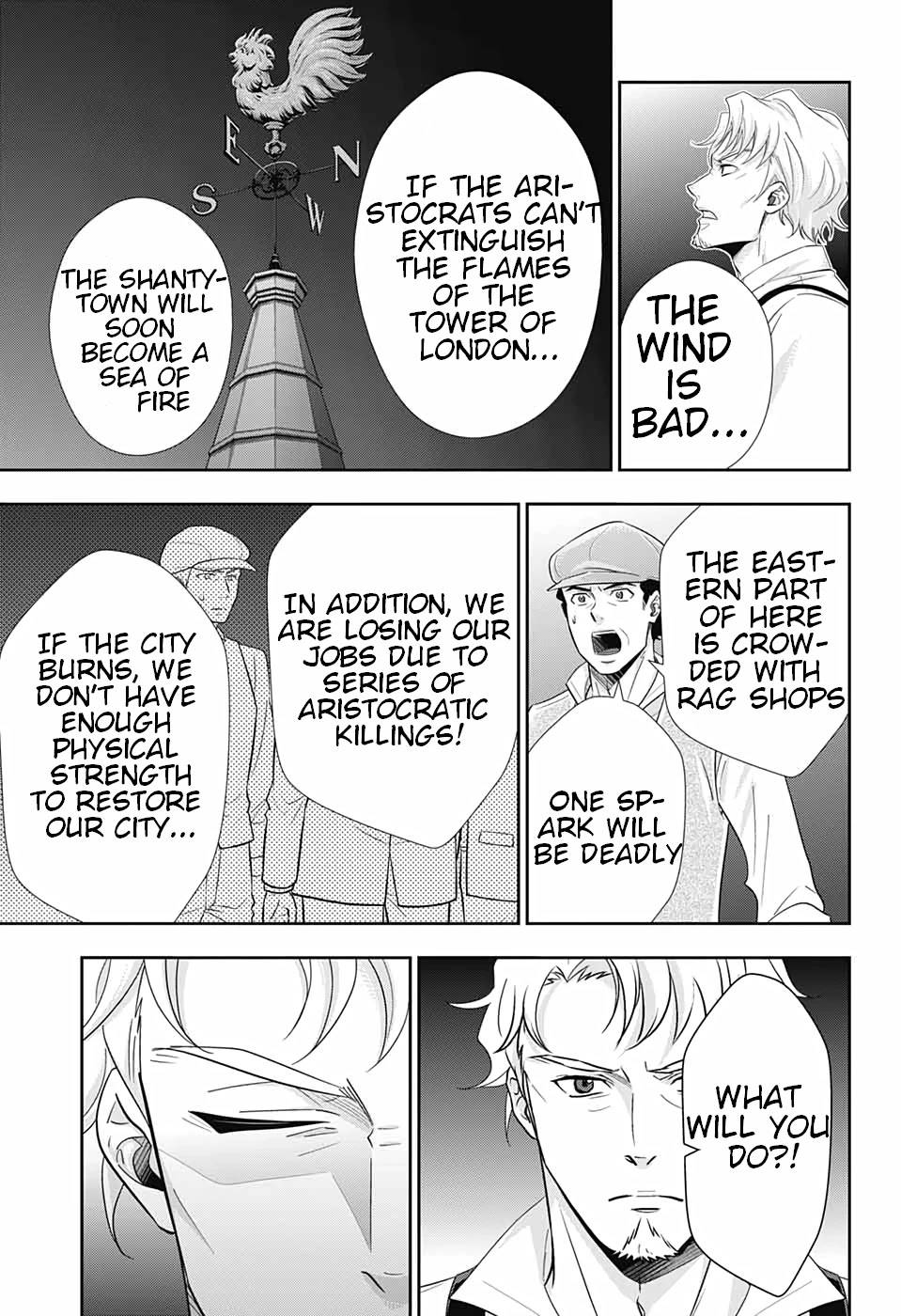 Yukoku no Moriarty Chapter 54 page 7 - Chapter 54: The Final Problem Act 7
