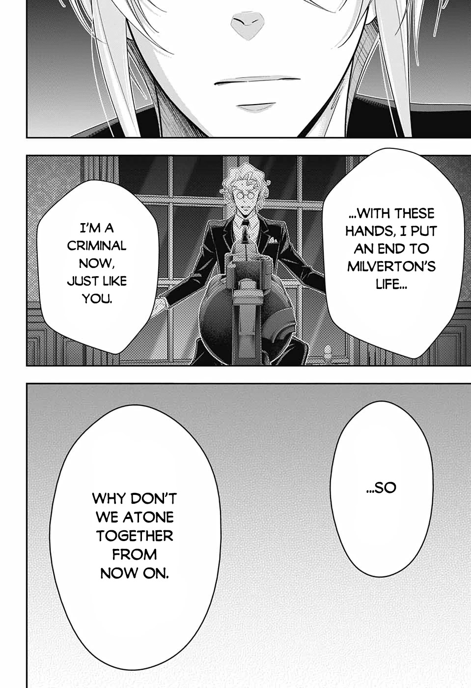 Yukoku no Moriarty Chapter 55 page 22 - Chapter 55: The Final Problem Act 8