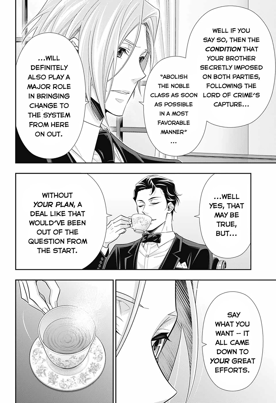 Yukoku no Moriarty Chapter 56 page 10 - Chapter 56: The Final Problem Act 9