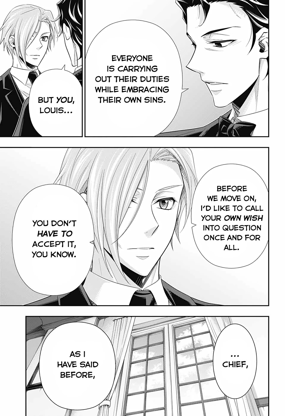 Yukoku no Moriarty Chapter 56 page 17 - Chapter 56: The Final Problem Act 9