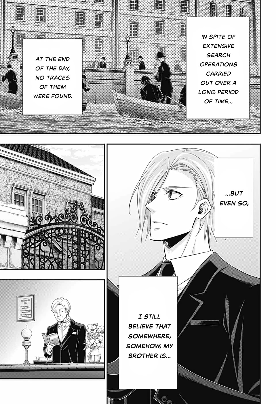 Yukoku no Moriarty Chapter 56 page 3 - Chapter 56: The Final Problem Act 9