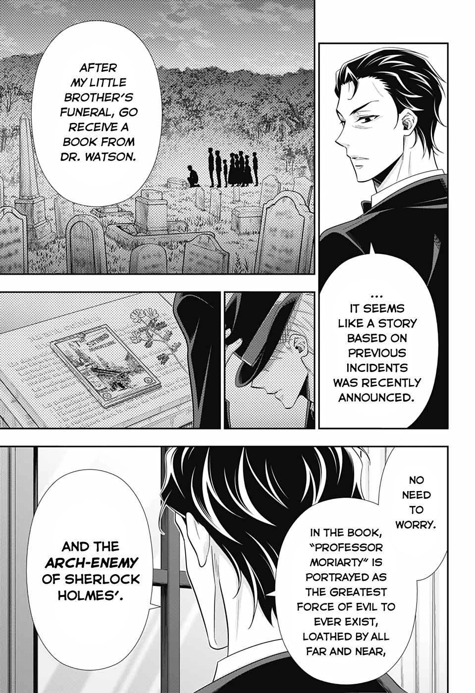 Yukoku no Moriarty Chapter 56 page 5 - Chapter 56: The Final Problem Act 9