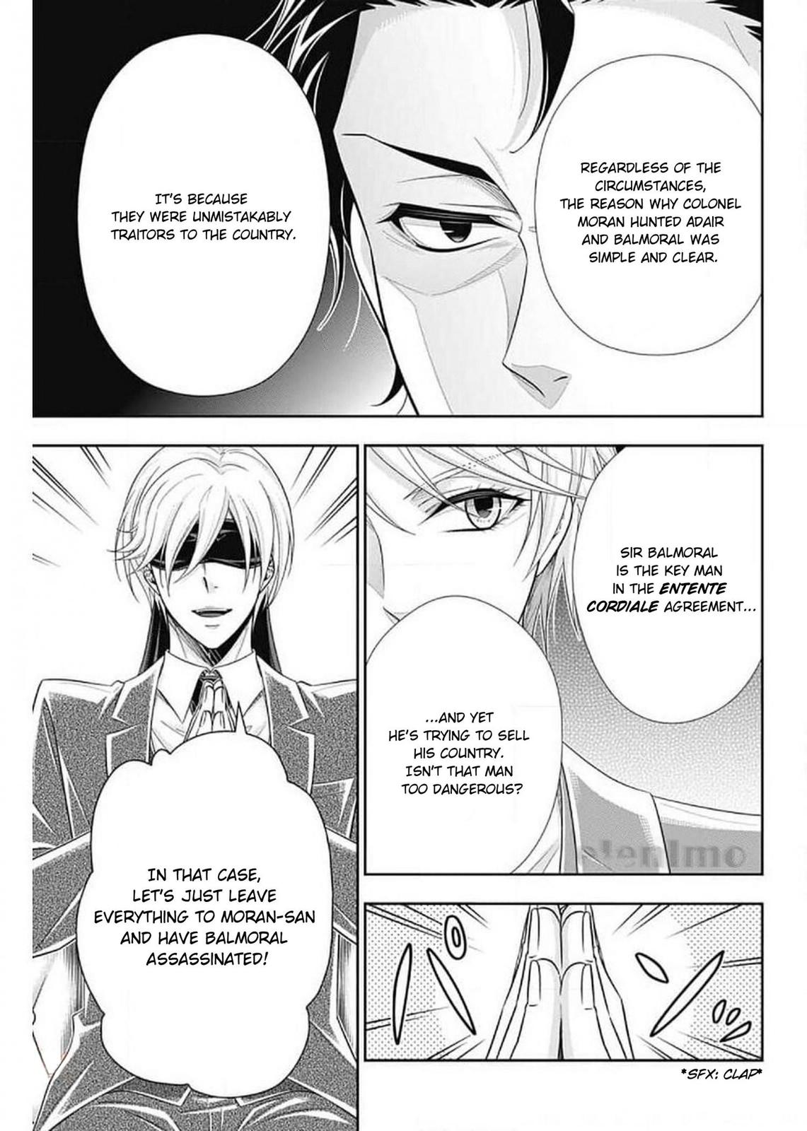 Yukoku no Moriarty Chapter 58 page 11 - Chapter 58