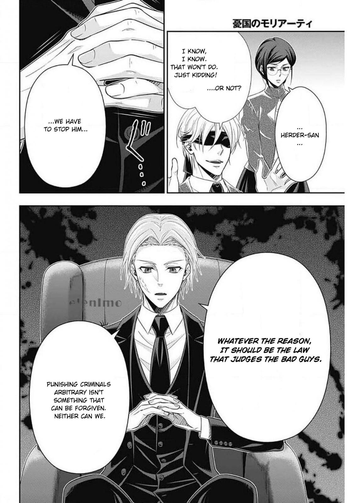 Yukoku no Moriarty Chapter 58 page 12 - Chapter 58