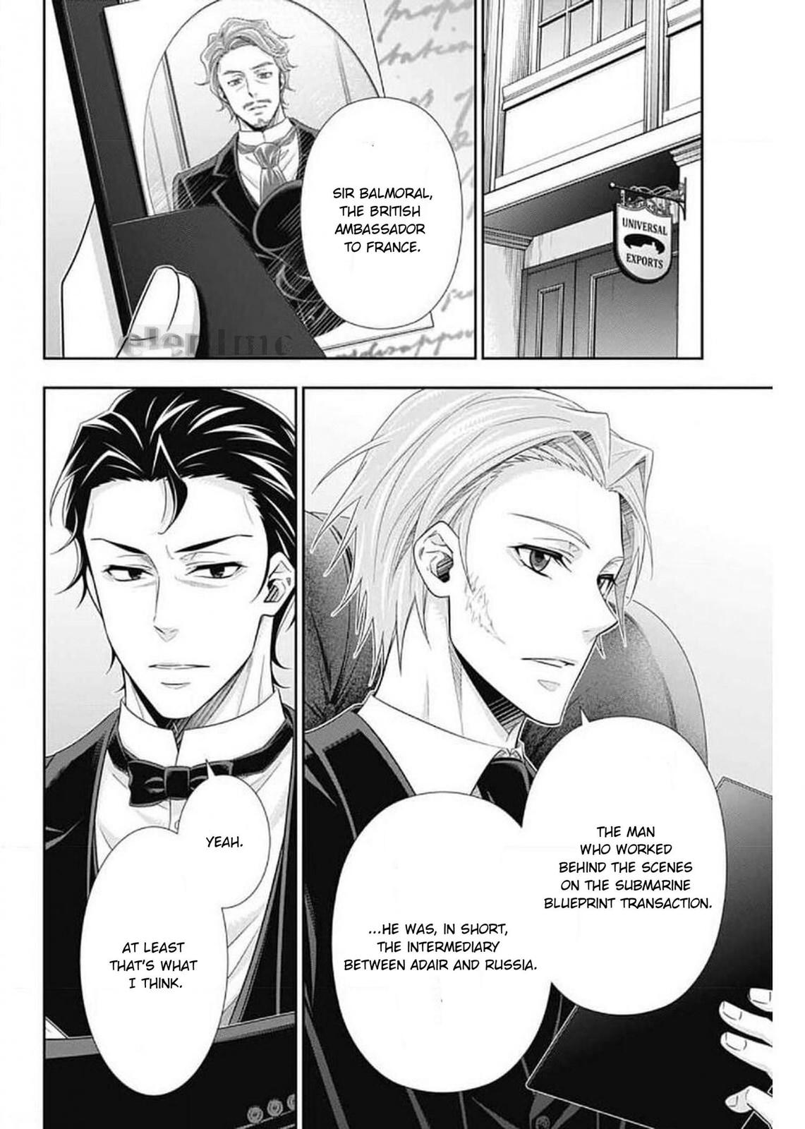 Yukoku no Moriarty Chapter 58 page 8 - Chapter 58