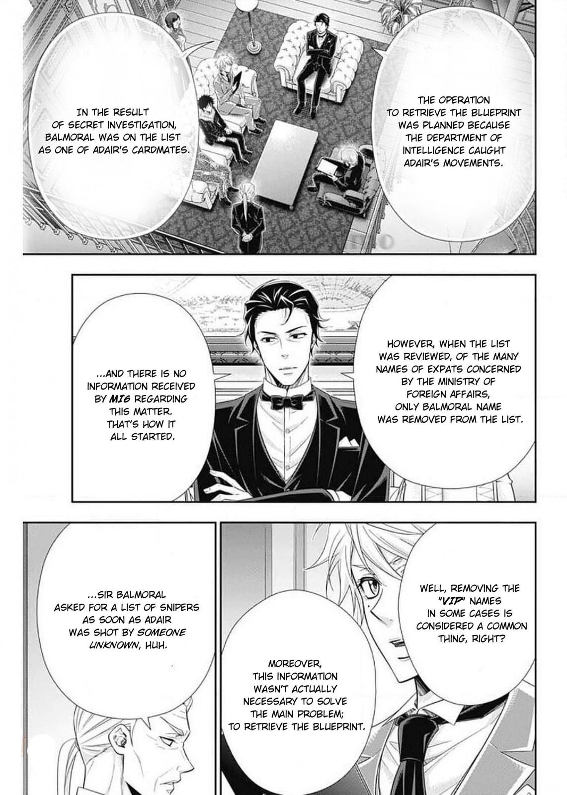Yukoku no Moriarty Chapter 58 page 9 - Chapter 58