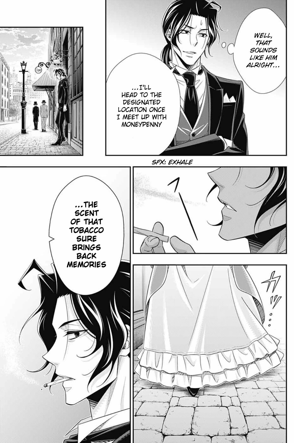 Yukoku no Moriarty Chapter 60 page 11 - Chapter 60: The Adventure of the Empty Hearts, Act 4