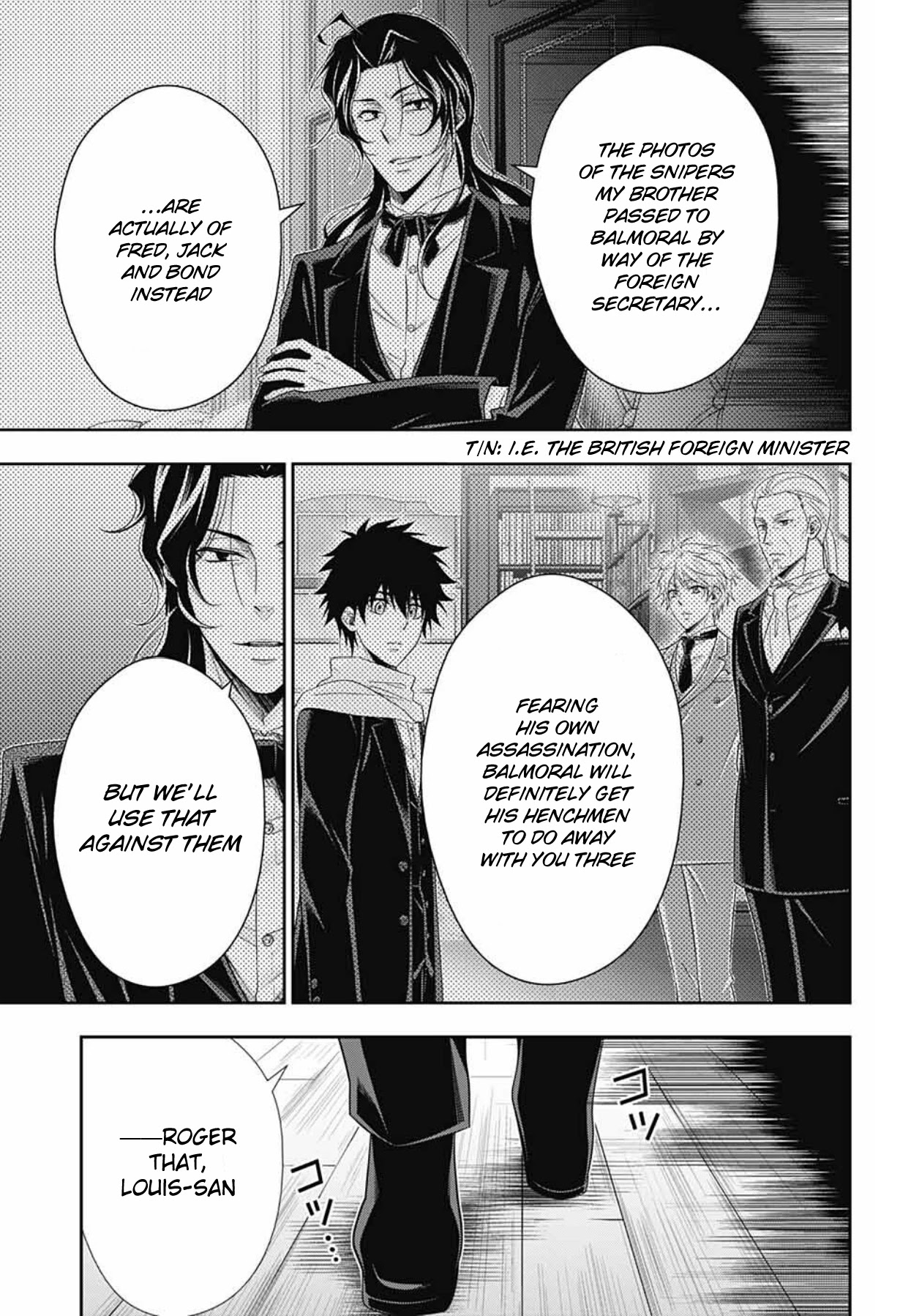 Yukoku no Moriarty Chapter 60 page 27 - Chapter 60: The Adventure of the Empty Hearts, Act 4
