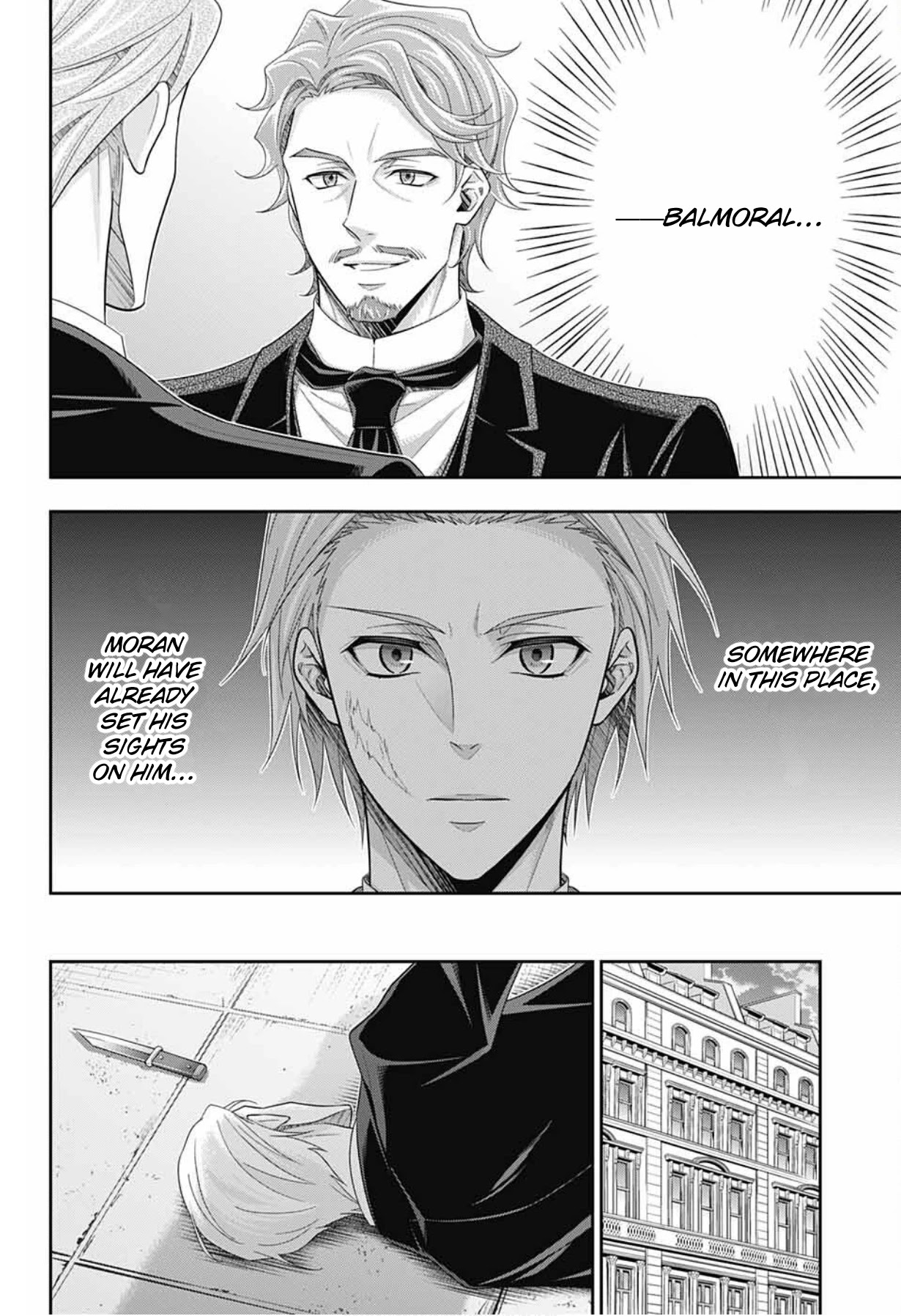 Yukoku no Moriarty Chapter 60 page 34 - Chapter 60: The Adventure of the Empty Hearts, Act 4