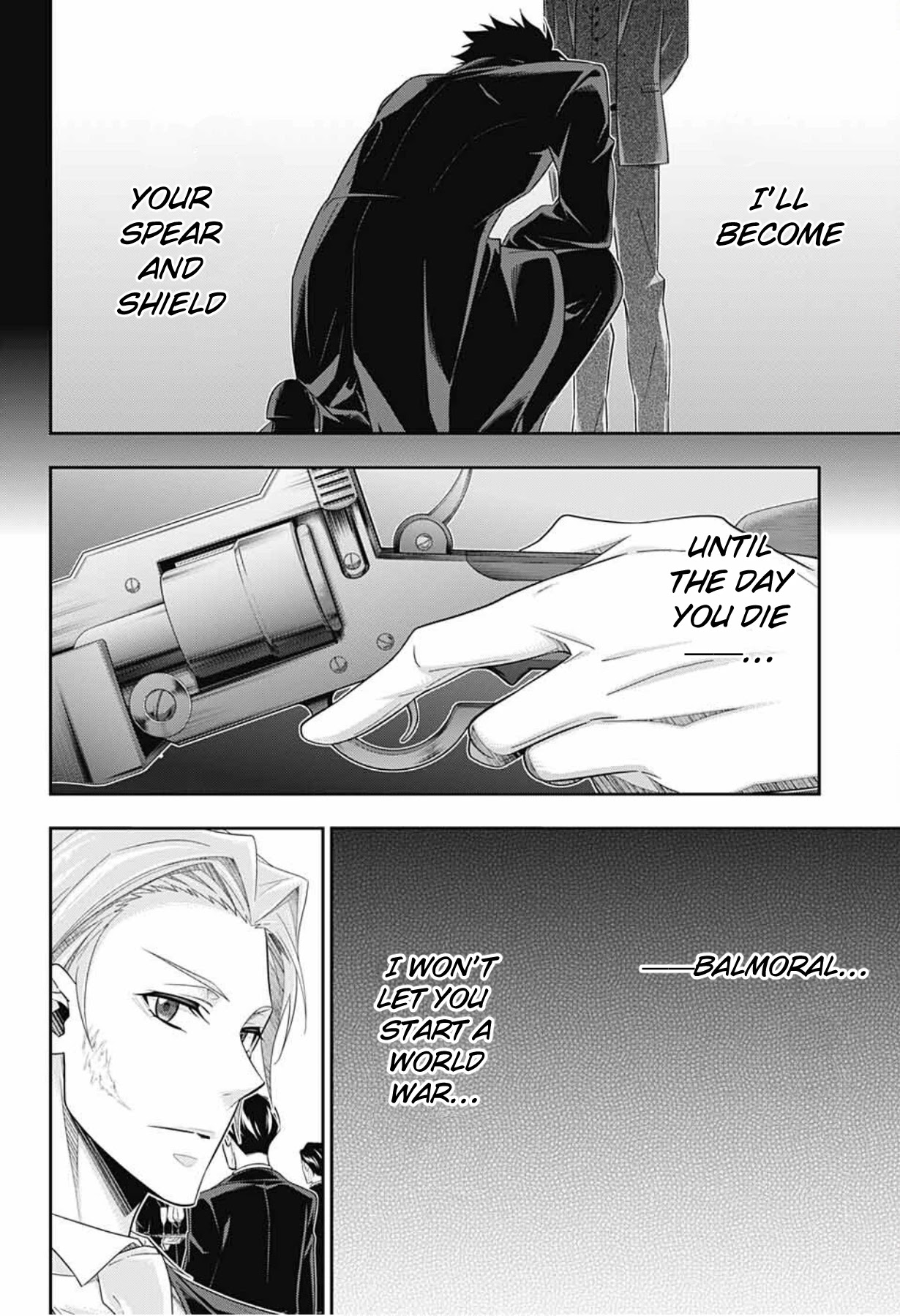 Yukoku no Moriarty Chapter 60 page 48 - Chapter 60: The Adventure of the Empty Hearts, Act 4