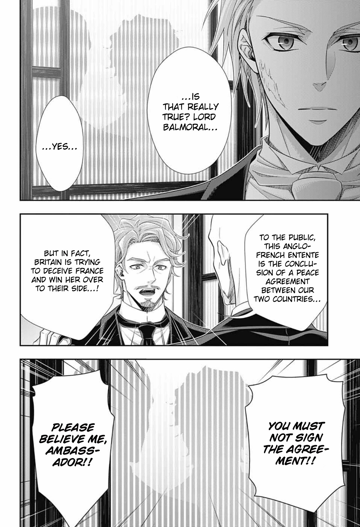Yukoku no Moriarty Chapter 61 page 14 - Chapter 61: The Adventure of the Empty Hearts, Act 5