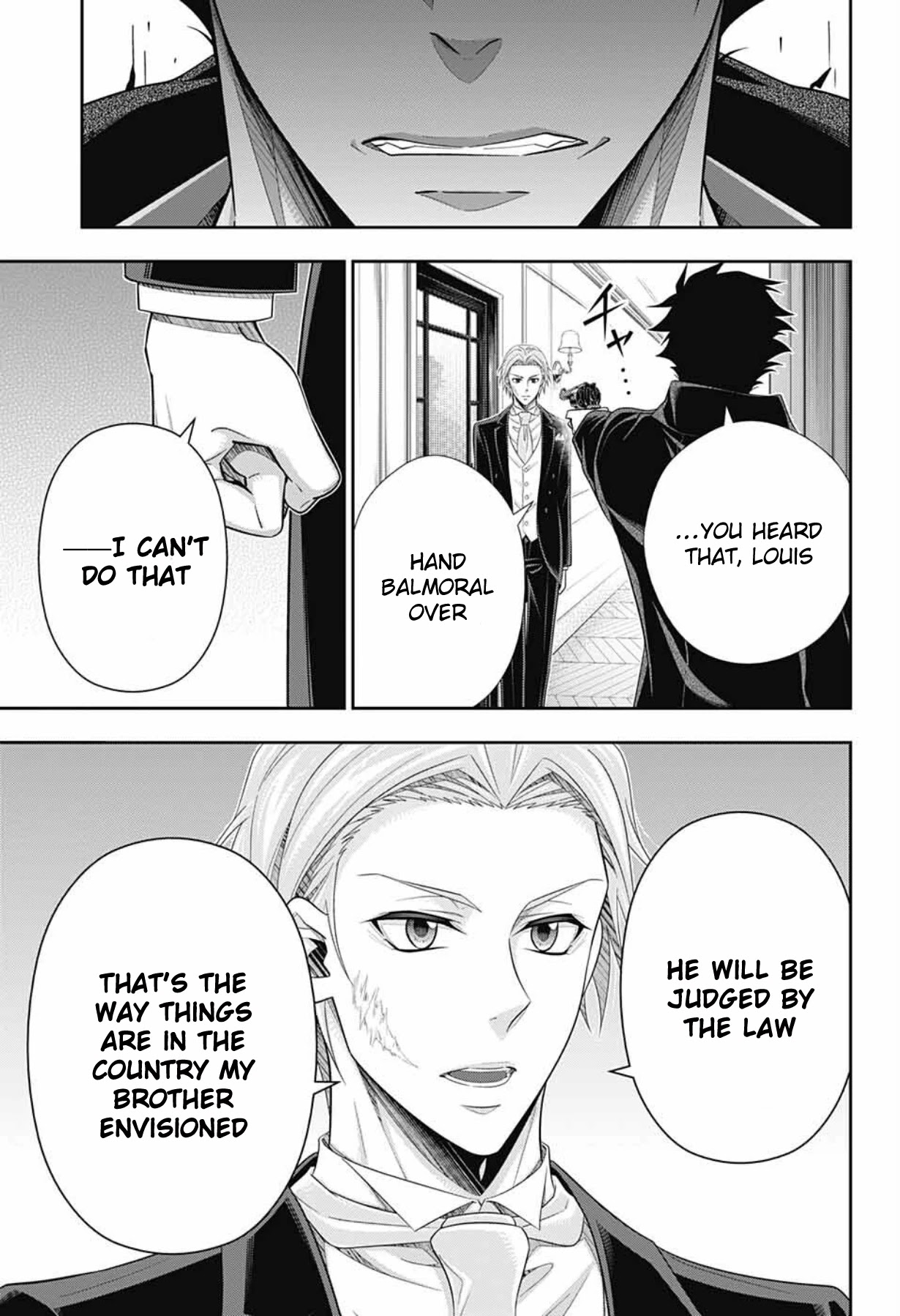 Yukoku no Moriarty Chapter 61 page 15 - Chapter 61: The Adventure of the Empty Hearts, Act 5
