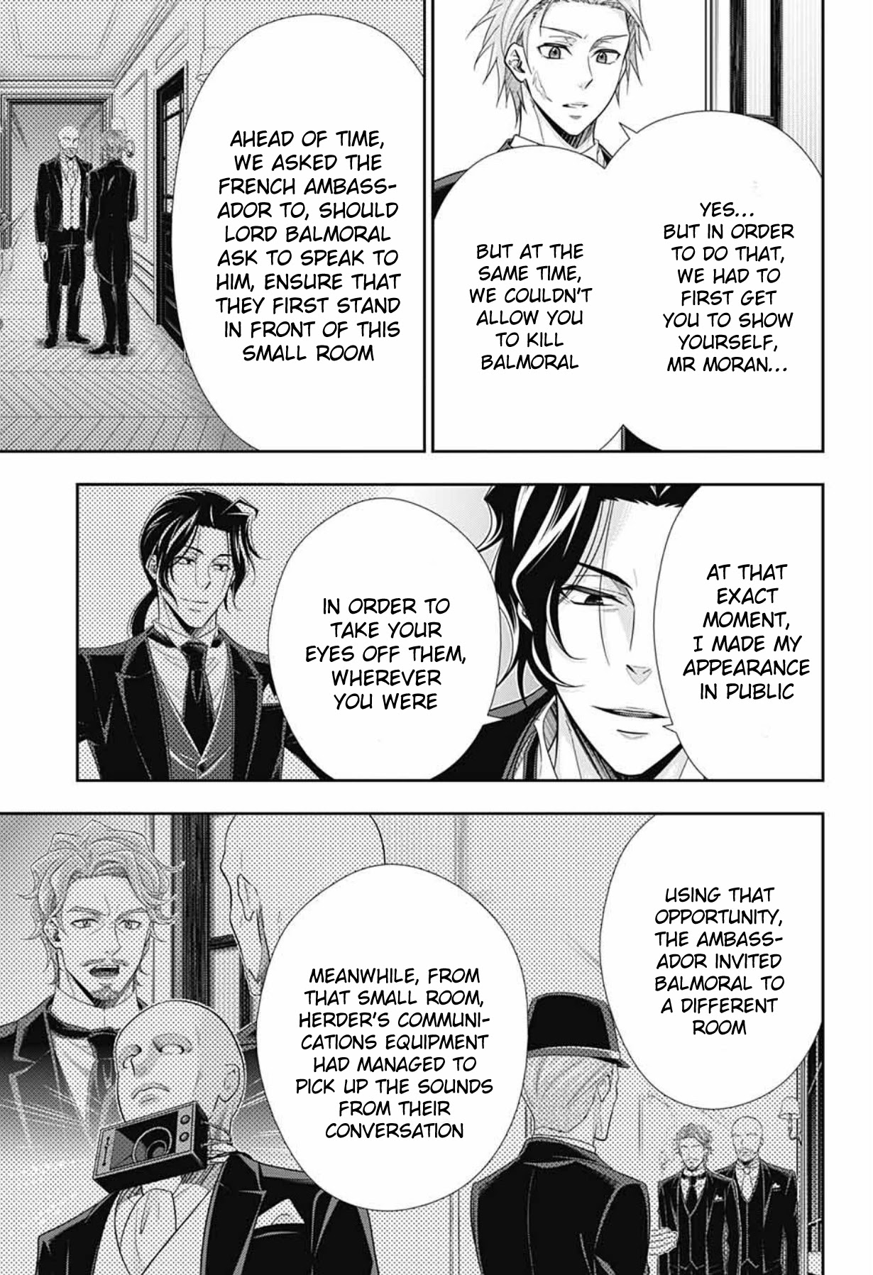 Yukoku no Moriarty Chapter 61 page 33 - Chapter 61: The Adventure of the Empty Hearts, Act 5