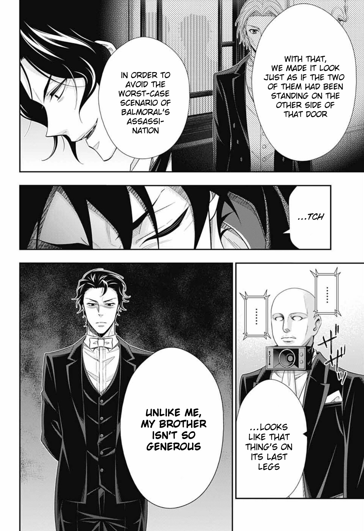 Yukoku no Moriarty Chapter 61 page 34 - Chapter 61: The Adventure of the Empty Hearts, Act 5