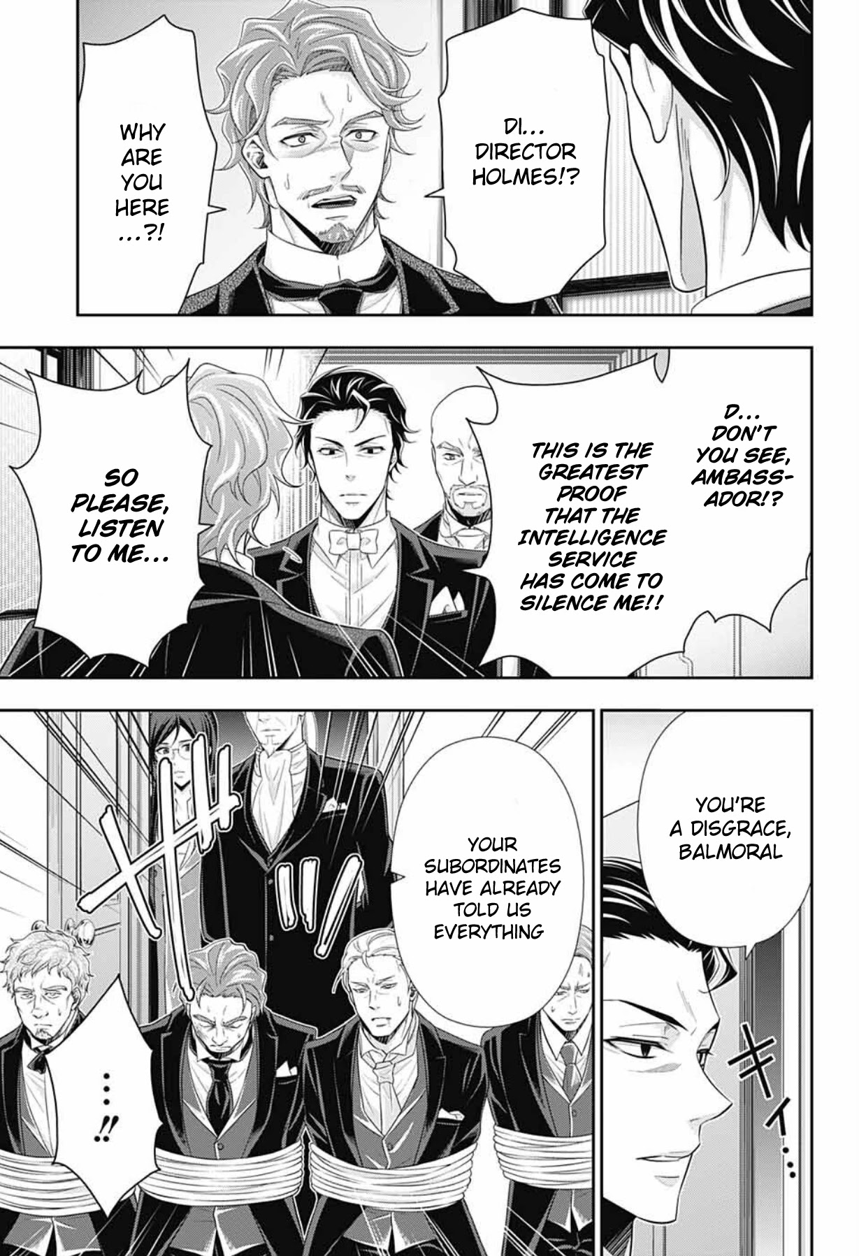 Yukoku no Moriarty Chapter 61 page 35 - Chapter 61: The Adventure of the Empty Hearts, Act 5