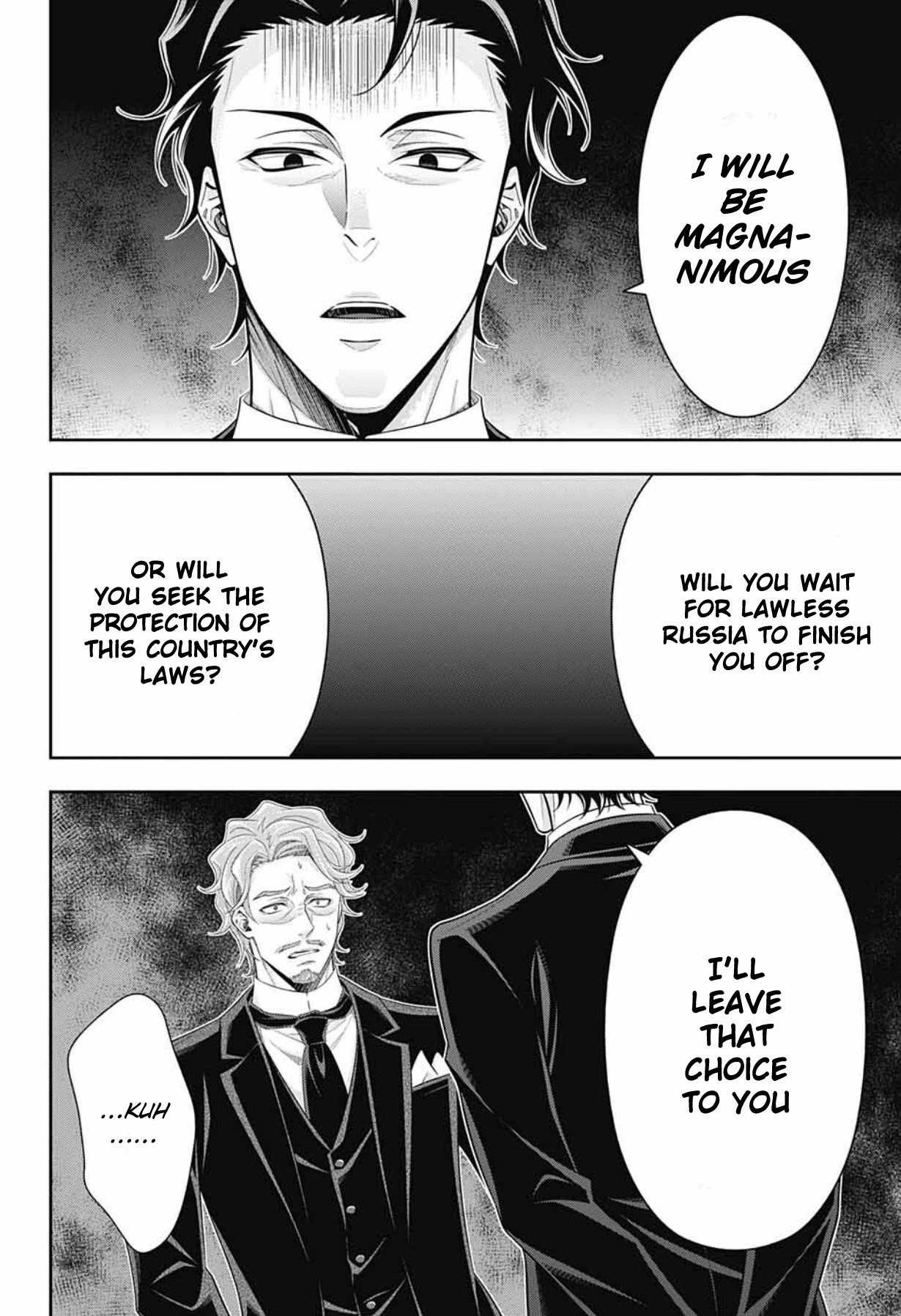 Yukoku no Moriarty Chapter 61 page 36 - Chapter 61: The Adventure of the Empty Hearts, Act 5