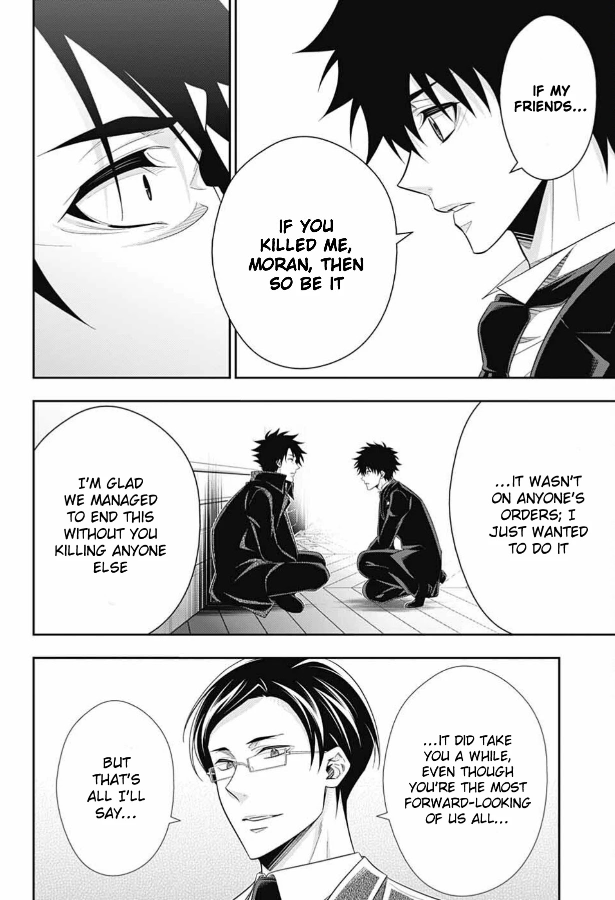 Yukoku no Moriarty Chapter 61 page 46 - Chapter 61: The Adventure of the Empty Hearts, Act 5