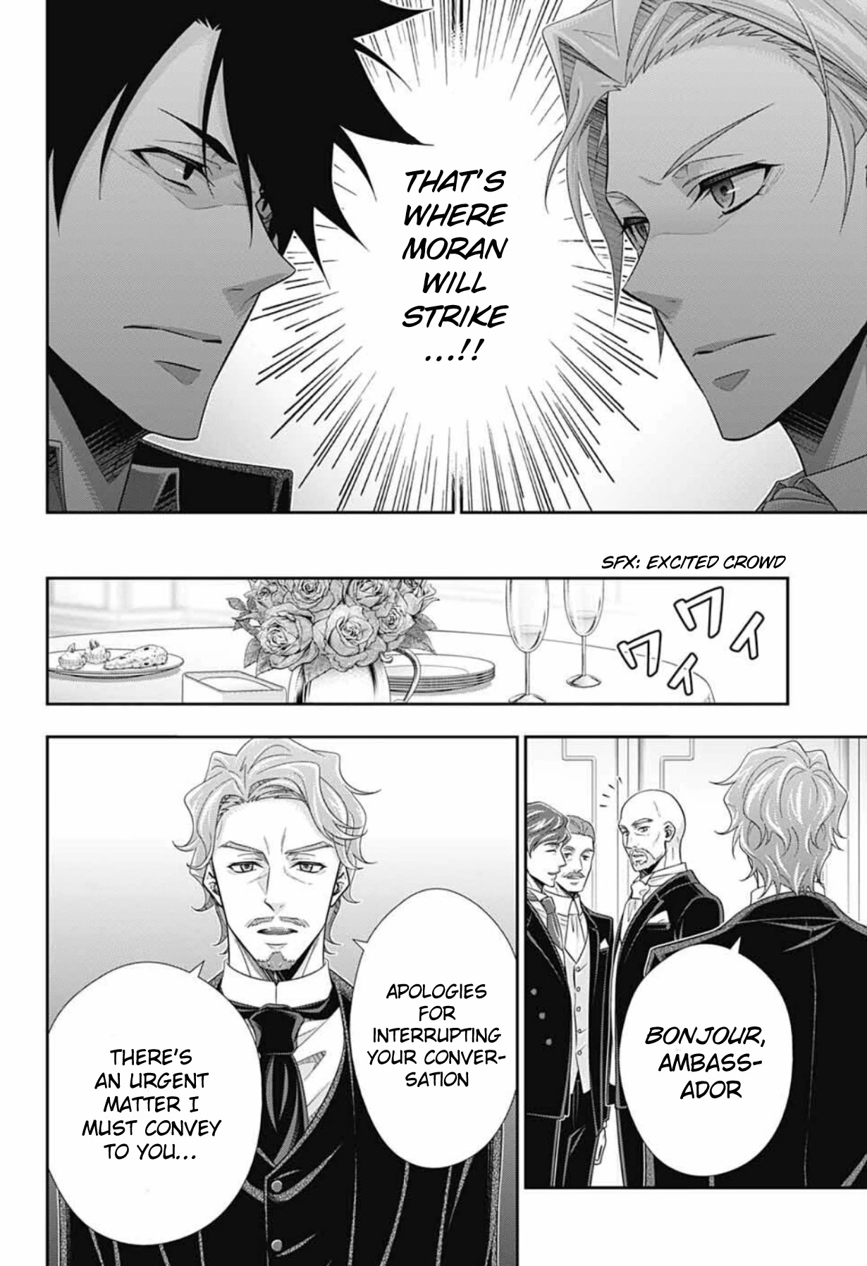 Yukoku no Moriarty Chapter 61 page 6 - Chapter 61: The Adventure of the Empty Hearts, Act 5