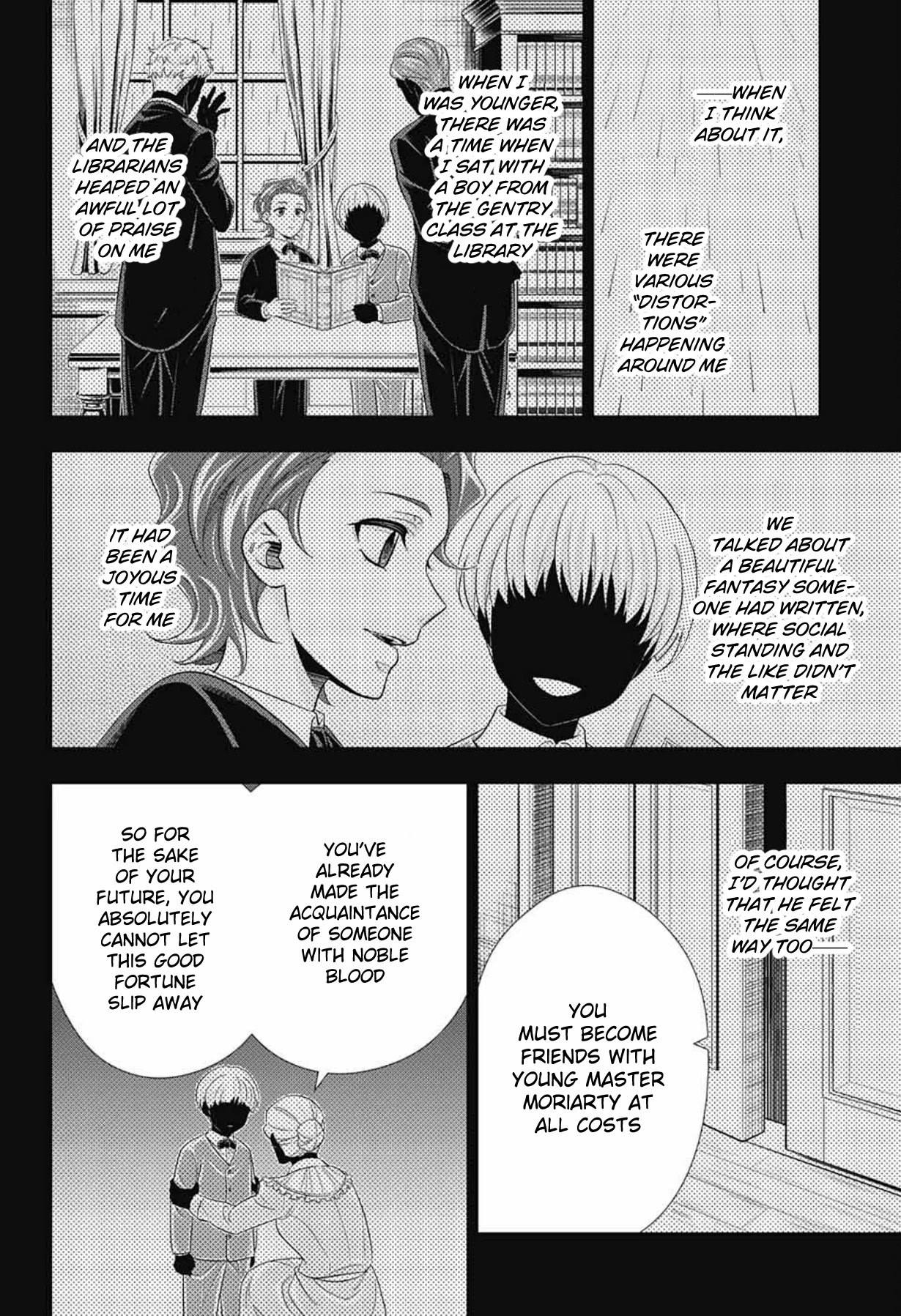 Yukoku no Moriarty Chapter 62 page 12 - Chapter 62: The Adventure of the Empty Hearts, Act 6