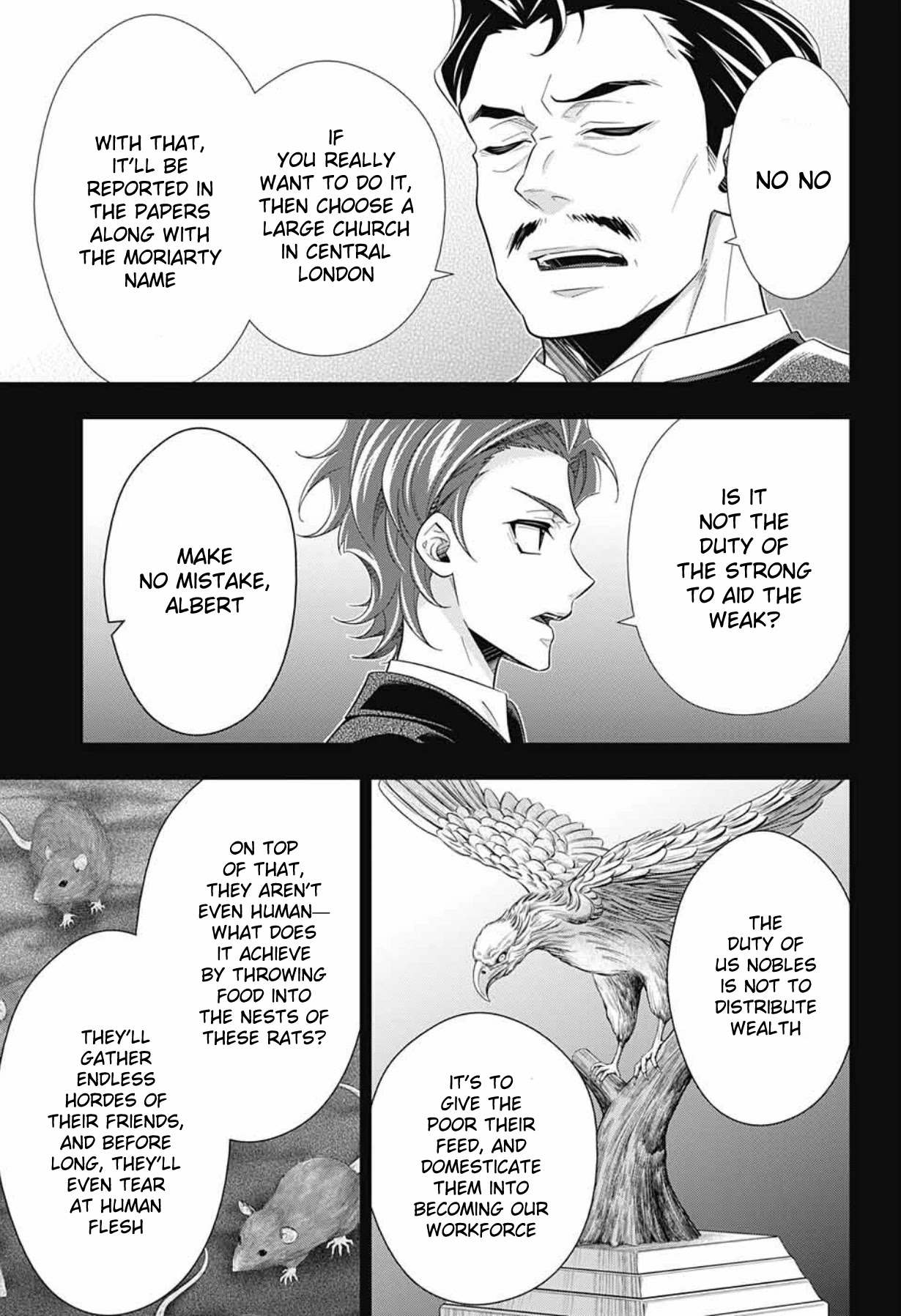 Yukoku no Moriarty Chapter 62 page 31 - Chapter 62: The Adventure of the Empty Hearts, Act 6