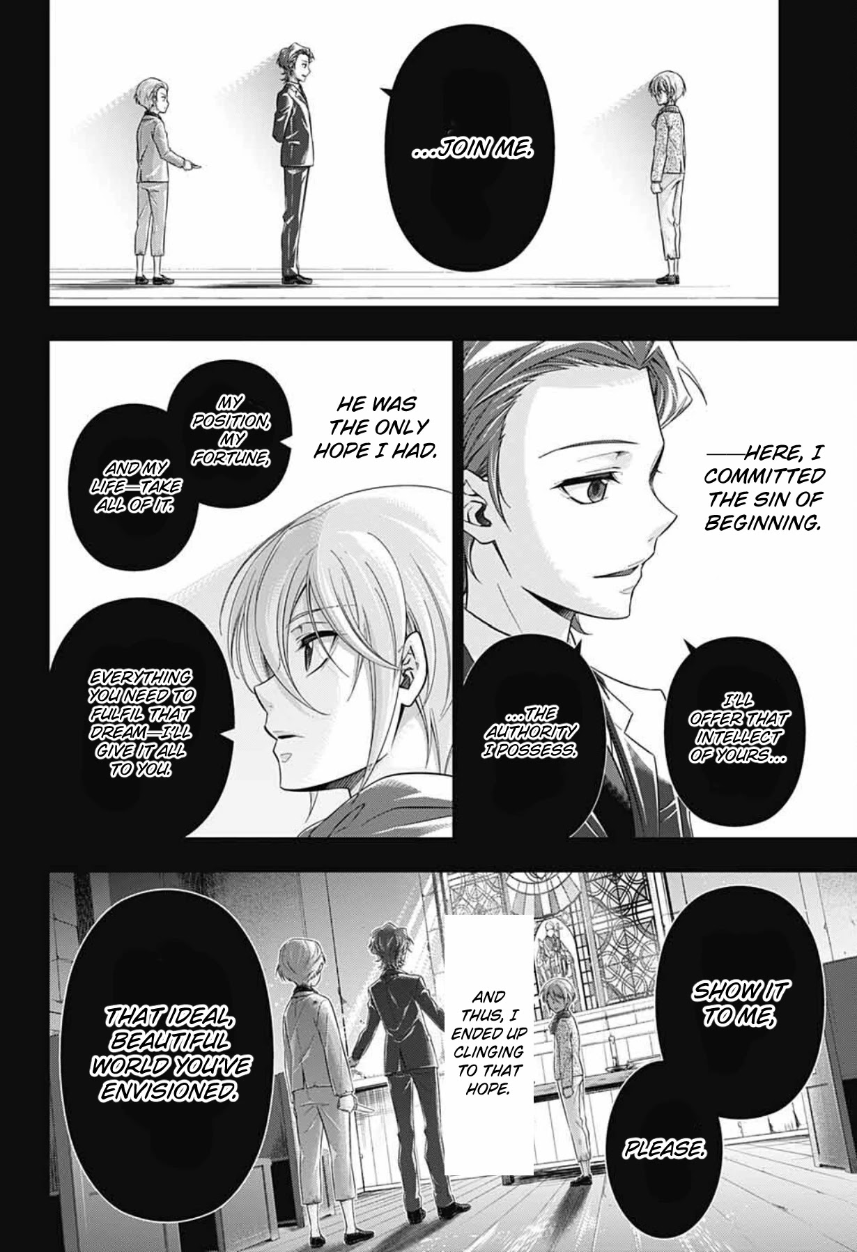 Yukoku no Moriarty Chapter 63 page 16 - Chapter 63: The Adventure of the Empty Hearts, Act 7