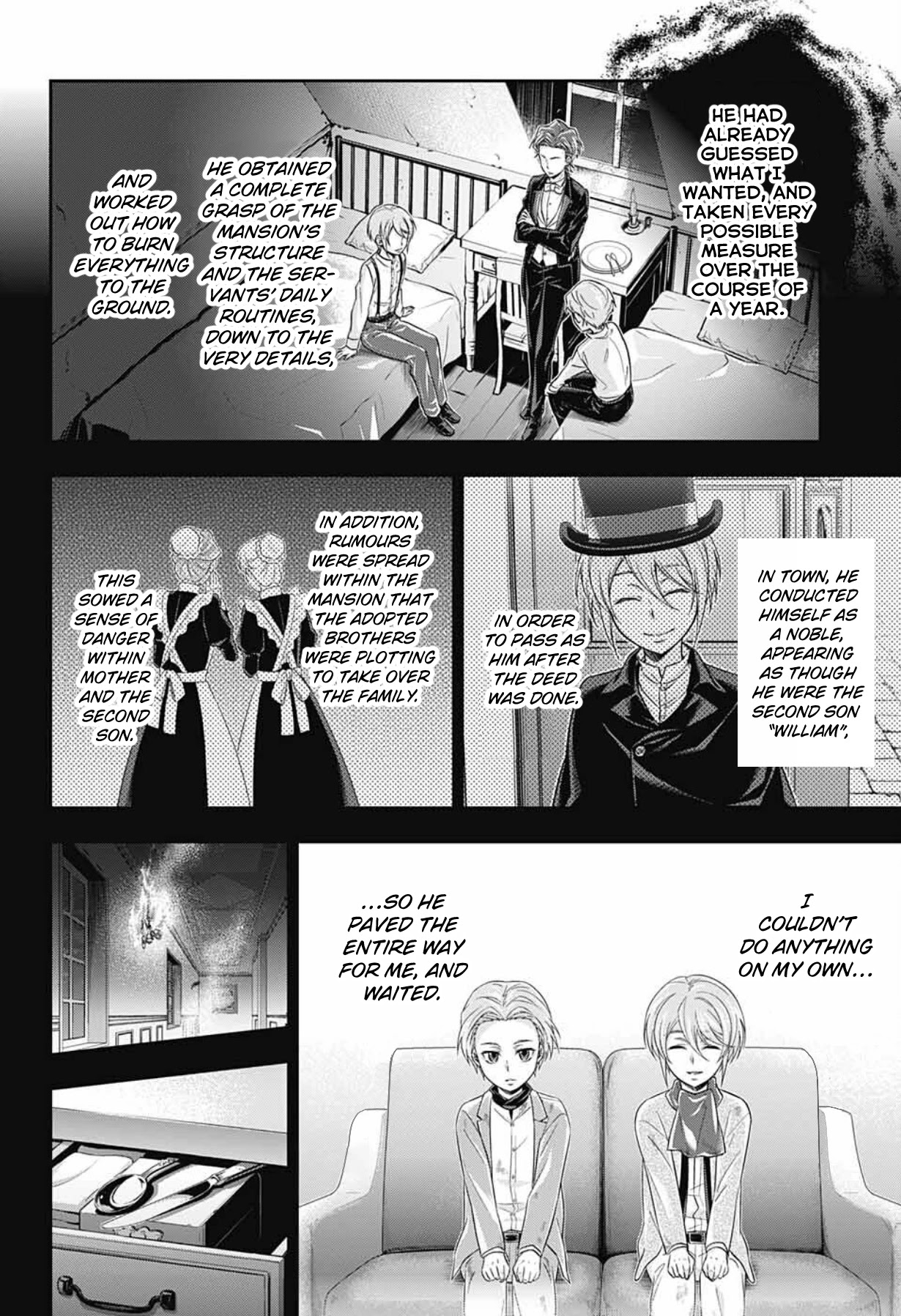 Yukoku no Moriarty Chapter 63 page 34 - Chapter 63: The Adventure of the Empty Hearts, Act 7